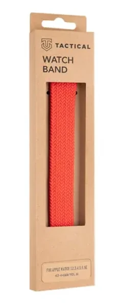 Tactical 778 Pletený Převlékací Řemínek pro Watch 42 44mm vel. M červená (8596311138416)