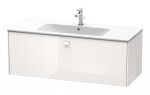 DURAVIT - Brioso Umyvadlová skříňka 44x122x48 cm, 1 zásuvka, lesklá bílá BR400402222