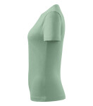 Basic tričko dámské sage 2XL