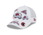 New Era Pánská kšiltovka Colorado Avalanche NHL 9FORTY M-Crown A-Frame Trucker All Over bílá