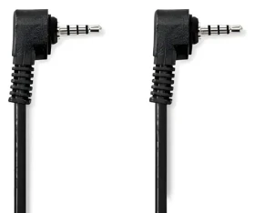 Nedis audio video kabel jack 3,5 mm - jack 3,5 mm černý / Audio video kabel / poniklované konektory / 2 m (CVGL22000BK20)