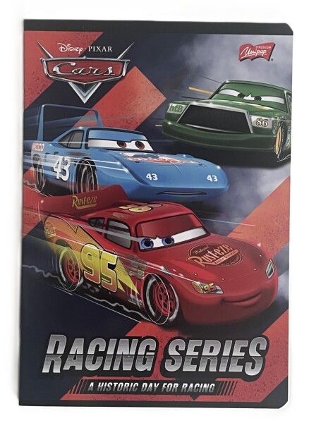Sešit 523, A5, 20 listů, linkovaný 12mm CARS