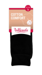 Dámské bavlněné ponožky s pohodlným lemem COTTON COMFORT SOCKS - BELLINDA - černá 39 - 42