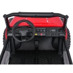 Mamido Dětské elektrické autíčko PASSION 4x200W 24V červené