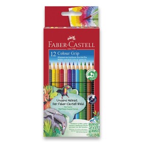 Faber - Castell Pastelky trojhranné Grip - rozmývatelné 12 ks