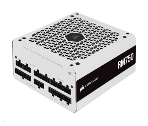 CORSAIR zdroj, RM750-80 PLUS Gold (ATX, 750W, Modular), bílá EDF_1033474