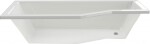 HOPA - Asymetrická vana ESTE - Nožičky k vaně - S nožičkami, Rozměr vany - 150 × 75 cm, Způsob provedení - Levé VANEST15L+OLVPINOZ