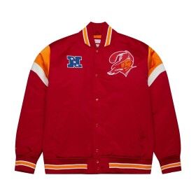 Mitchell & Ness Pánská bunda Tampa Bay Buccaneers NFL Heavyweight Satin Velikost: S