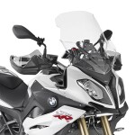D5119St plexi čiré Bmw S 1000 XR (15-19), vxš500x435mm - vyšší o 130 mm