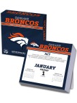 Kalendář Denver Broncos NFL 2027 Tischkalender