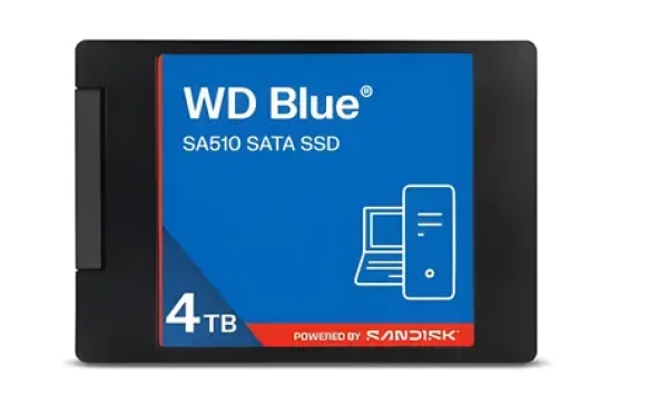 SanDisk WD Blue 4TB / SSD / 2,5" SATA / 7 mm (WDS400T5B0A-00LMP0)