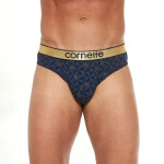 Pánské slipy 507/24 High emotion - CORNETTE tmavě modrá XL