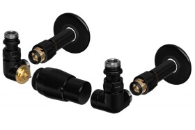 HOPA - CLASSIC-SET, rohový ventil (Z2) - Barva - Černá , Varianta - Levá RDCLASSICSETLB