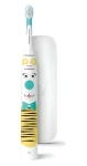 Philips Sonicare For Kids HX3603/01 bílo-modrá / Elektrický zubní kartáček / 2 režimy / cestovní pouzdro (HX3603/01)