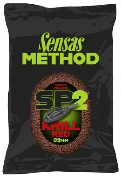 Sensas Sticky Krill / Pelety / method feeder / 2 mm / 650 g (18926)
