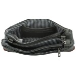 Stylová dámská koženková crossbody kabelka MaxFly Gimalli, šedá