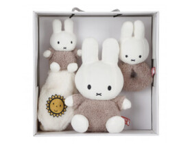 Little Dutch Dárková sada králíček Miffy Fluffy Taupe / od narození (NIJN944LD)