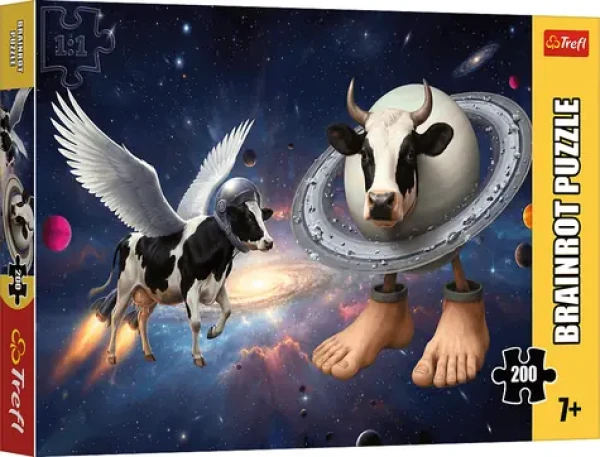 TREFL Puzzle BrainRots: Crazy Cow