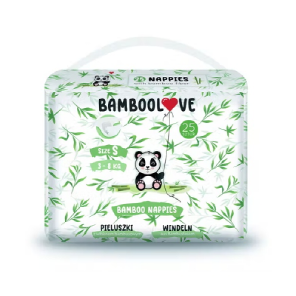 BAMBOOLOVE 1 3-8 kg 25 ks