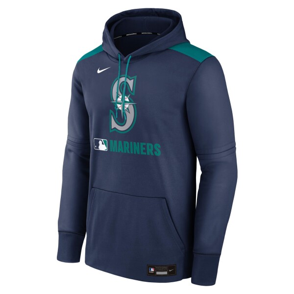 Nike Pánská mikina Seattle Mariners MLB 2025 Authentic Performance Therma Hoodie Velikost: 3XL