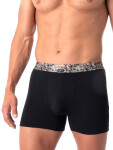 Boxerky Key MXH 240 A25 Bamboo M-2XL černá XXL