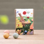 Blossombs Dárková sada semínek divokých květin Happy Easter – 4 ks, zelená barva, papír