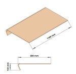 Sedák Cariitti Taive Koivu, modul 110x60x12,2cm C1603130L