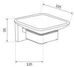 MEXEN - Vox mýdlenka, zlatá 707039-55