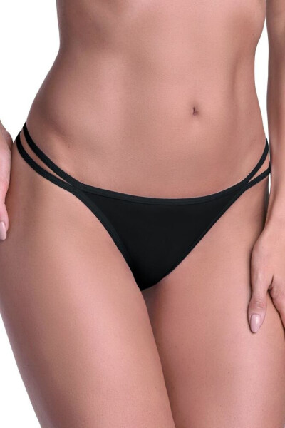 Dámská tanga model 8835610 černé Ewana