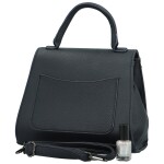 Módní dámská koženková kabelka do ruky Ember, tmavě modrá