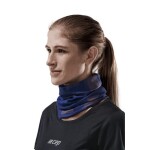 CEP Logo Bandana blue grey - Běžecký multifunkční nákrčník CEP - modrá / šedá