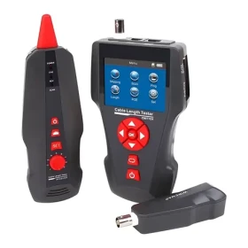 XtendLan / Tester kabelů / STP, PSTN, koax, USB / LCD displej / měření délky, PoE, Ping, sonda (LANTESTLCD80-SPP)