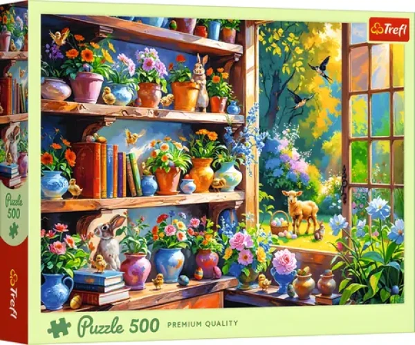 TREFL Puzzle Jarní ráno v oranžerii