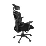 Kancelářská židle, synchronní mechanismus, černá síťovina, KA-Y358 BK