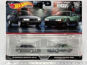 2-pack premium Hot Wheels - '91 Nissan Sentra SE-R + Nissan Silvia S13