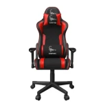 Gembird SCORPION 02 herní židle červená / nosnost 136kg / sklopné až do úhlu 160° / 2D / kůže + síťovina (GC-SCORPION-02X)