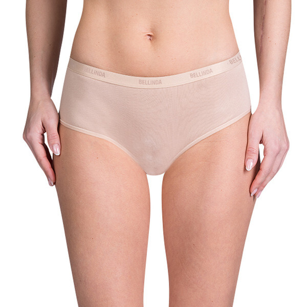 Dámské bavlněné kalhotky LADIES COTTON BOXER - BELLINDA - tělová L