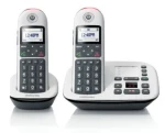 Motorola CD5012 bílá / Bezšňůrový telefon / LCD displej 1,8" / Identifikace volajícího (G31000X18W2AWE)