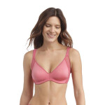 Dámská zmenšující podprsenka s kosticemi DIM GENEROUS MINIMIZER BRA - DIM - růžová 90 D