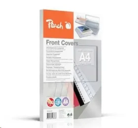 Peach PE-PB100-19 'vazací přední průhledný kryt'(A4, 100 ks, 150 um) 510026