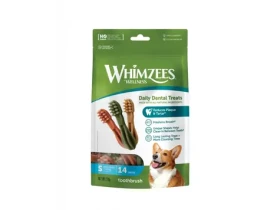 Whimzees Weekpack zubní kartáček S 210g / Dentální pamlsky pro psy (8718627754818)