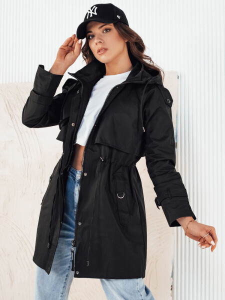 Dámská přechodná bunda parka BRENS černá FashionStreet TY4230 XL