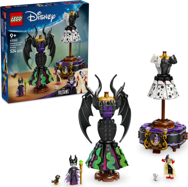 LEGO® │ Disney 43262 Šaty Zloby a Cruelly De Vil - LEGO® Disney™