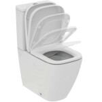 IDEAL STANDARD - i.Life S WC kombi se sedátkem SoftClose, vario odpad, RimLS+, bílá T481601