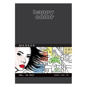 Happy Color Marker blok A5 100 g 25 listů