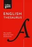 Collins Gem English Thesaurus PB/ Flexibound (8th Edition) - Collins Dictionaries