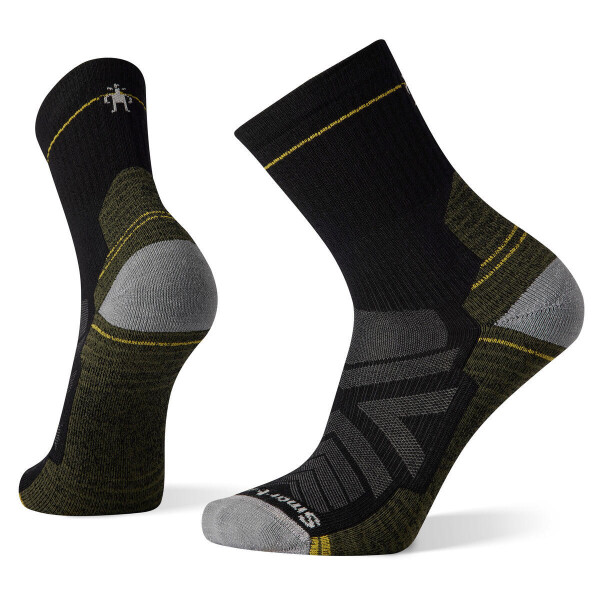 SMARTWOOL Hike Light Cushion Mid Crew Socks, Black velikost: 38-41 (M)