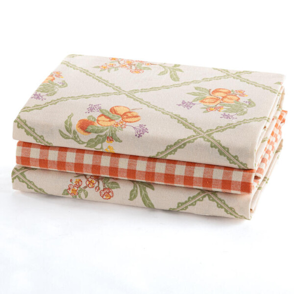 Bavlněné utěrky VINTAGE HARVEST 50 x 70 cm 3 ks