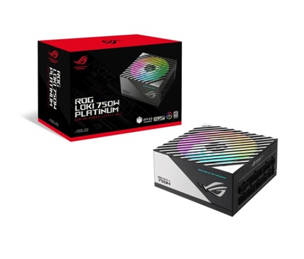 ASUS zdroj ROG Loki SFX-L 750W Platinum, 80+ Platinum, ARGB EDF_431859