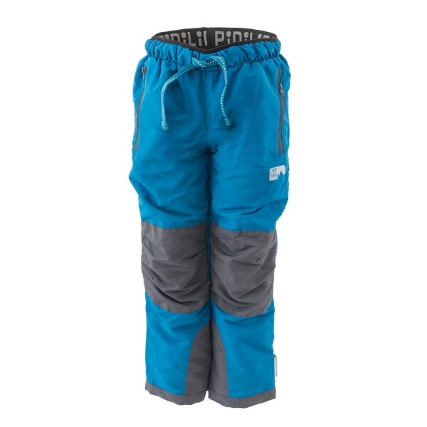 Kalhoty sportovní outdoorové, podšité fleezovou podšívkou, Pidilidi, PD1121-04, modrá - 104 | 4roky